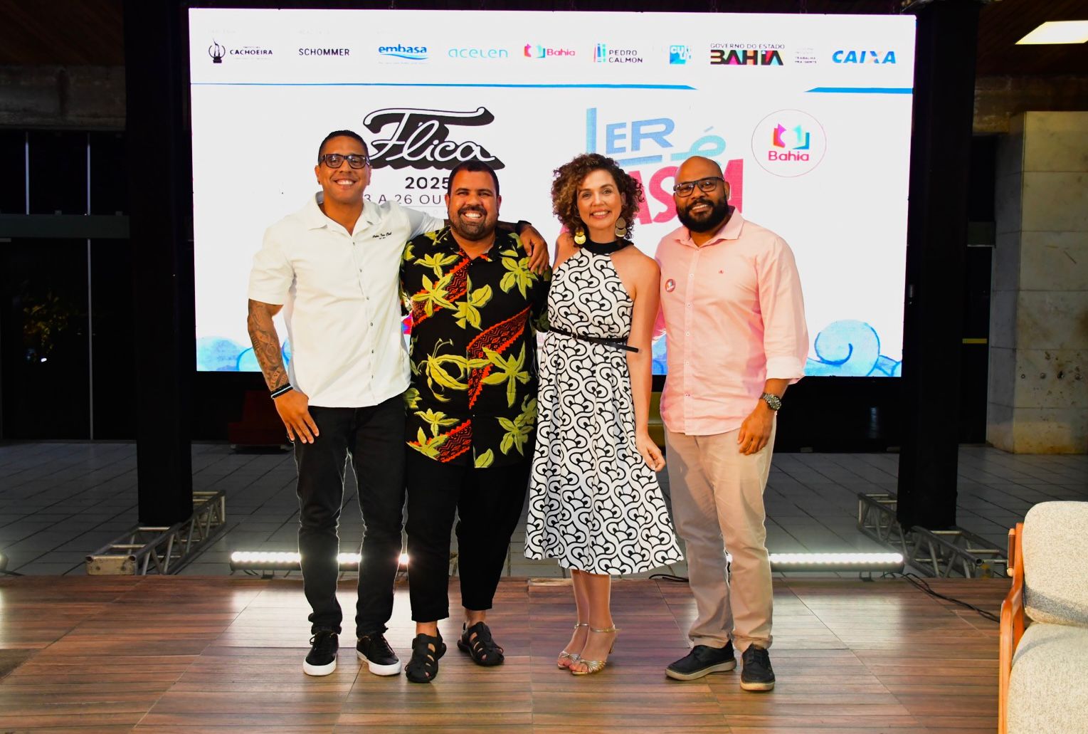 FLICA 2025 anuncia programação e celebra literatura, música e diversidade em Cachoeira