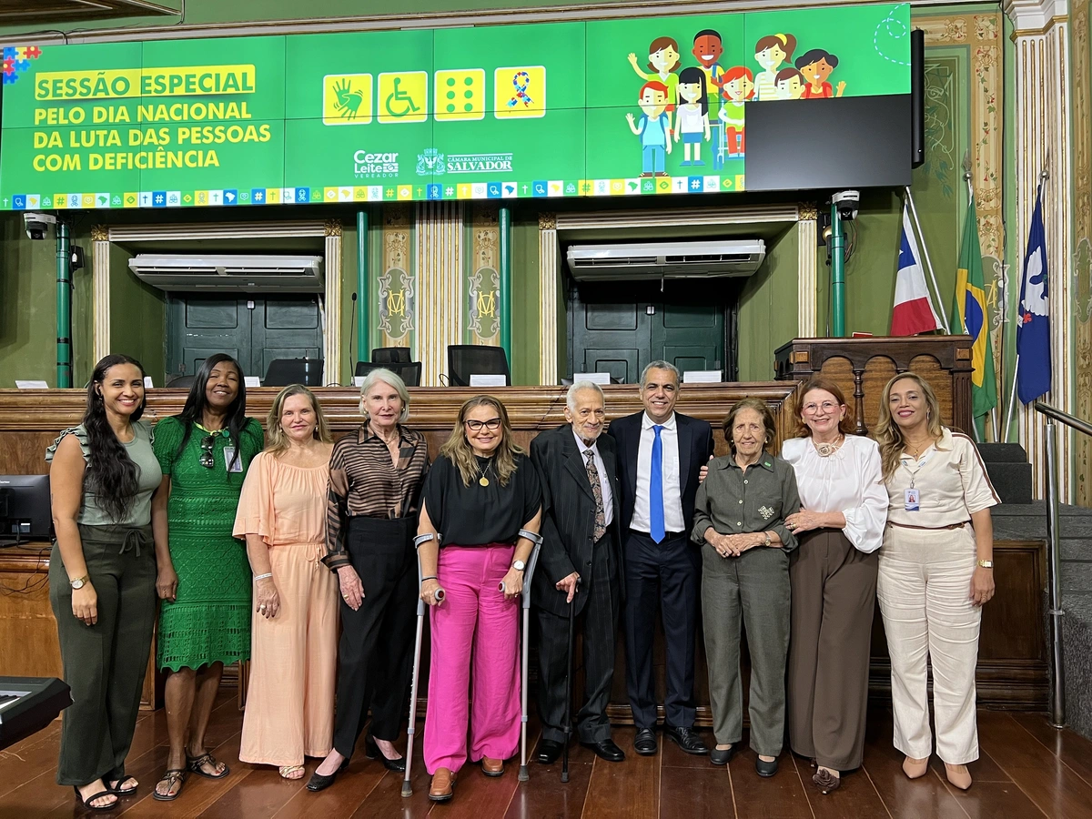 Instituto de Cegos da Bahia participa de Sessão Especial na Câmara pelo Dia Nacional da Luta das Pessoas com Deficiência