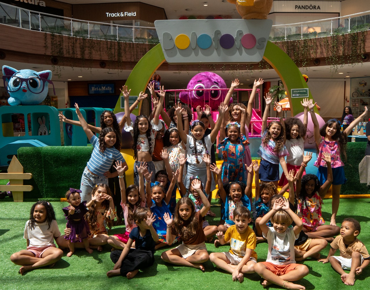 Parque Bolofofos anima programação infantil no Shopping Paralela até outubro