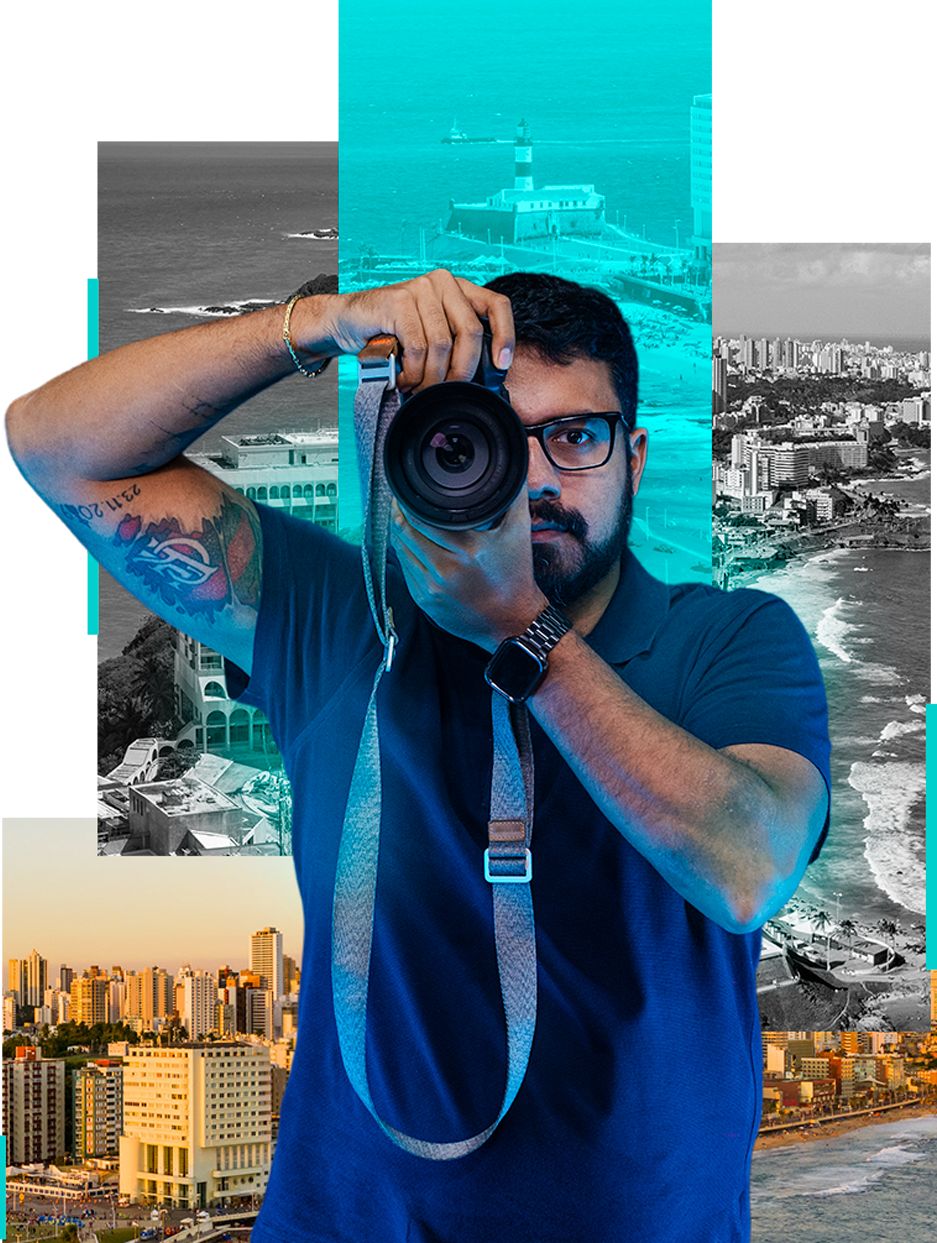 Fernando Antonio lança livro poético-visual sobre a orla de Salvador com música de Gilson Babilônia