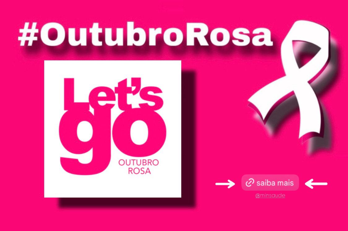 #LetsGoOutubroRosa
