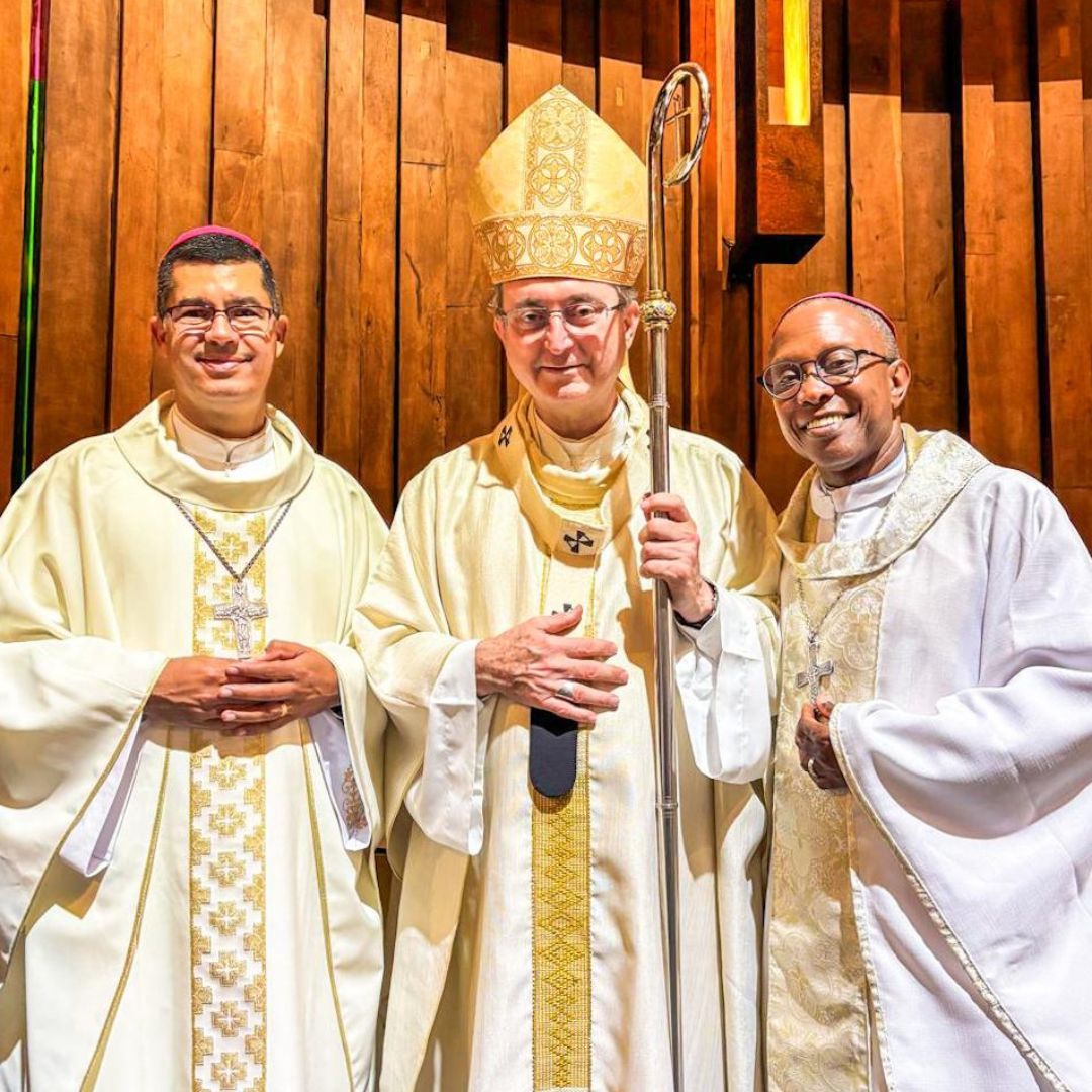 Cardeal Dom Sérgio da Rocha preside Missa de apresentação dos dois novos bispos auxiliares da Arquidiocese de Salvador