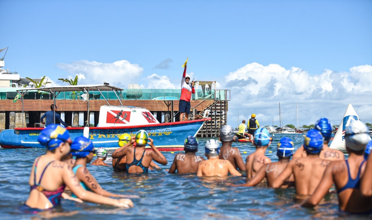 Atletas se preparam para grandes disputas no Baiano de Águas Abertas no 2º Distrito Naval