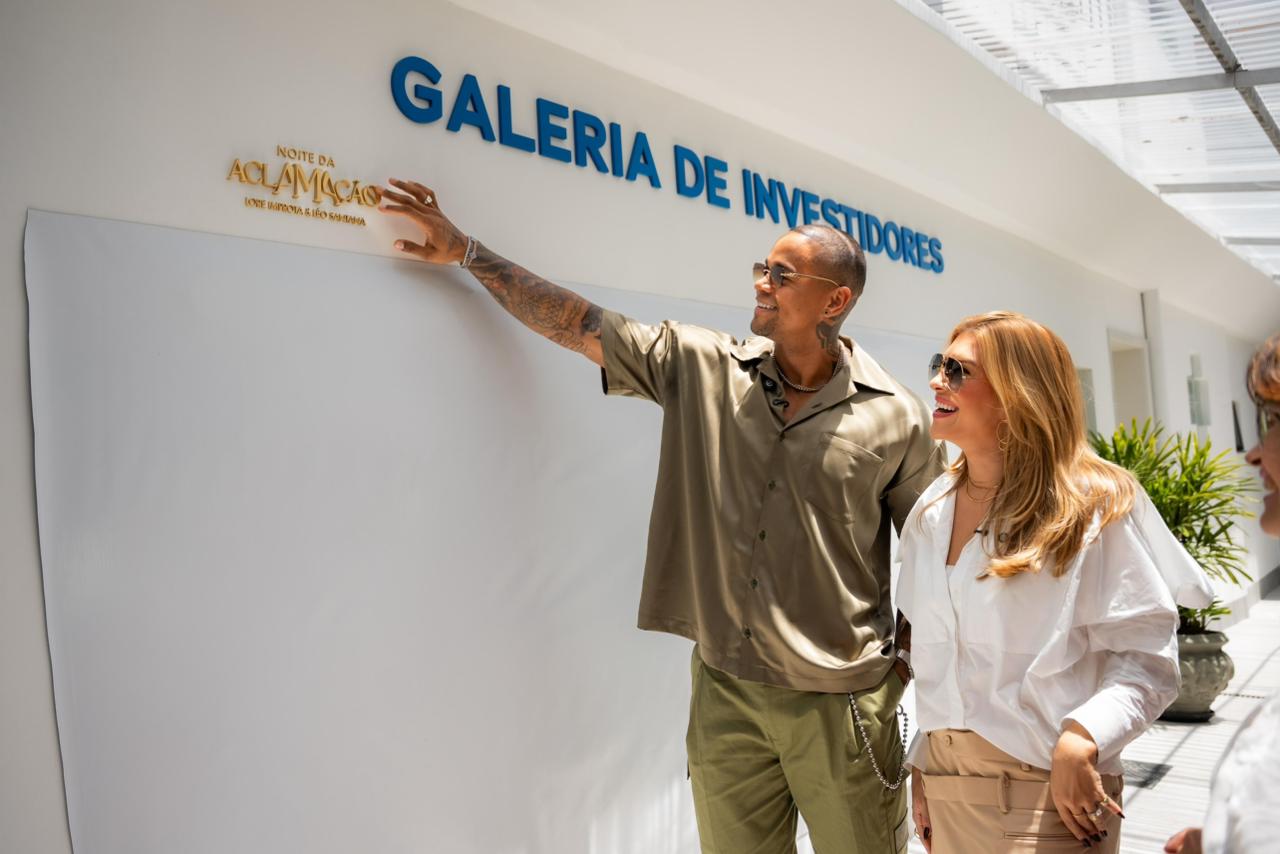 Lore Improta e Léo Santana participam de homenagem à Noite da Aclamação nas Obras Sociais Irmã Dulce