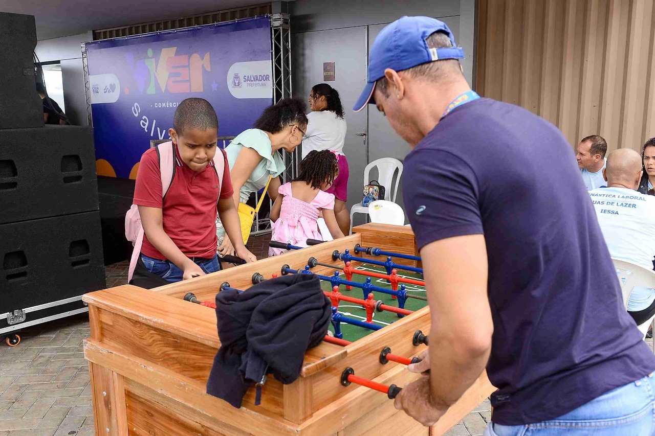 Comércio recebe programação gratuita do Viver Salvador para celebrar o Dia das Crianças