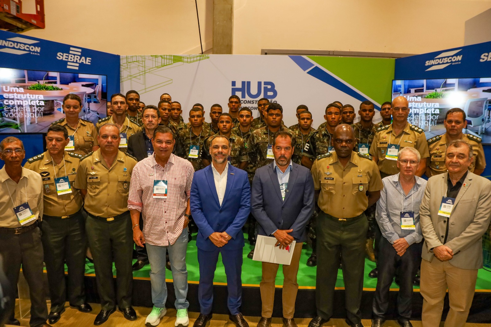 Sinduscon-BA e Exército firmam parceria para capacitar jovens para o setor da construção civil