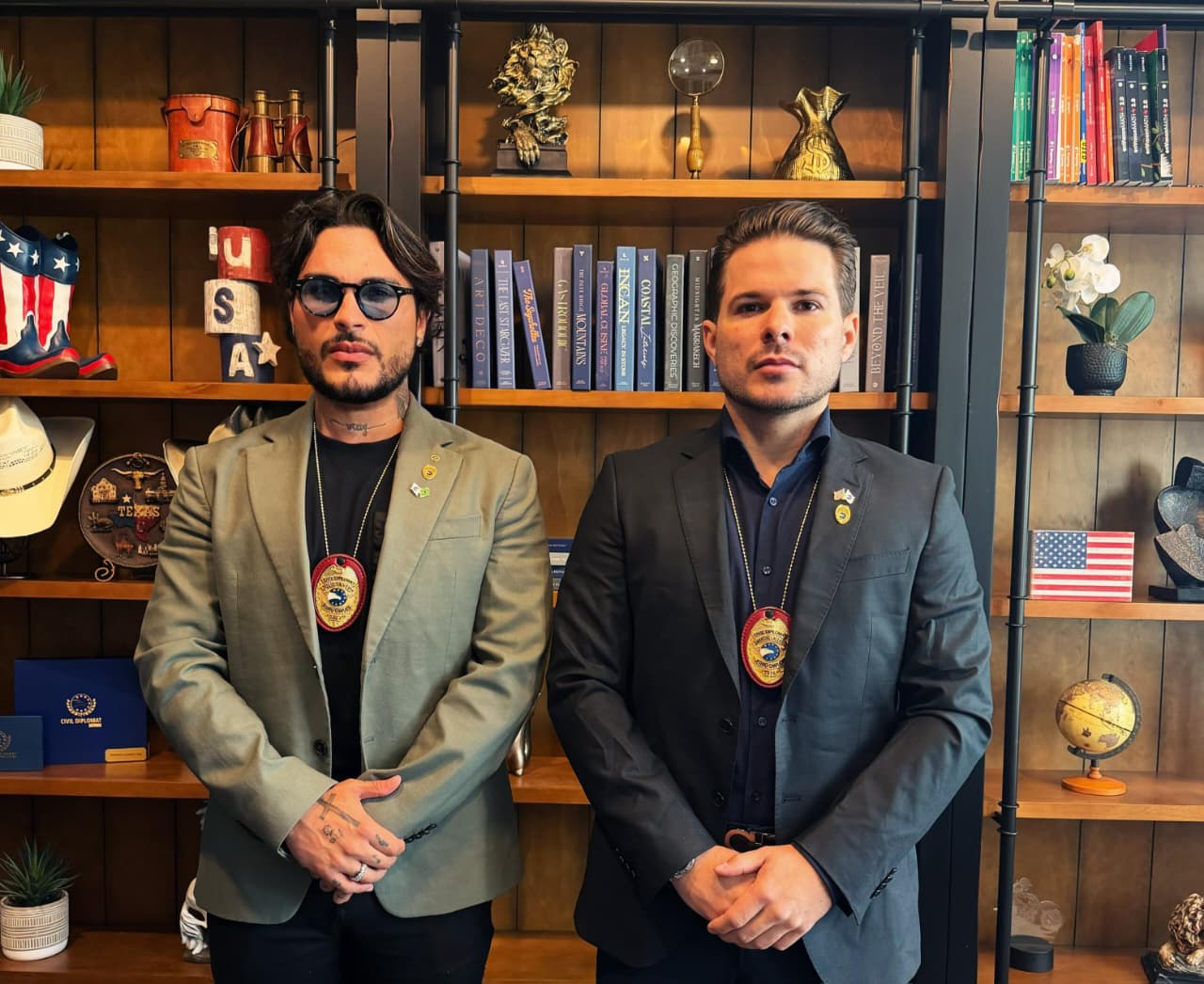 Fagner Lacerda e Túlio Vitty, em parceria com o Instituto Elisângela Dias, anunciam sociedade para impulsionar negócios e diplomacia nos Estados Unidos