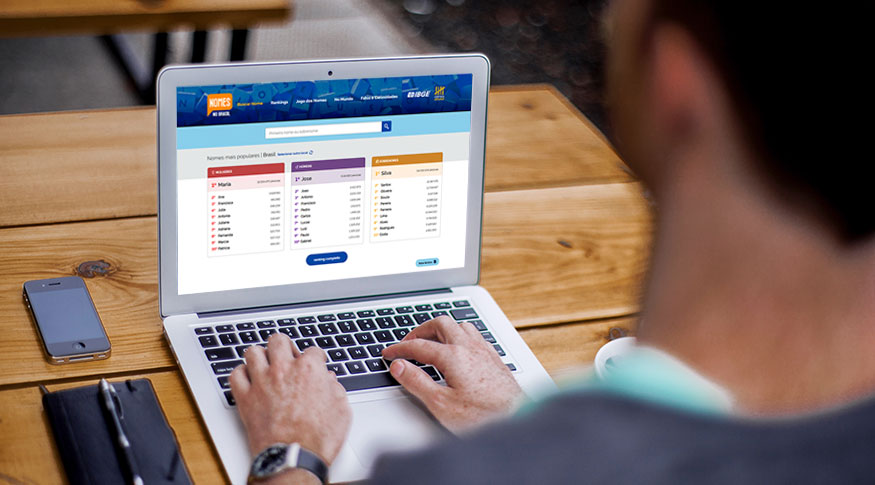 IBGE lança nova edição do estudo Nomes no Brasil