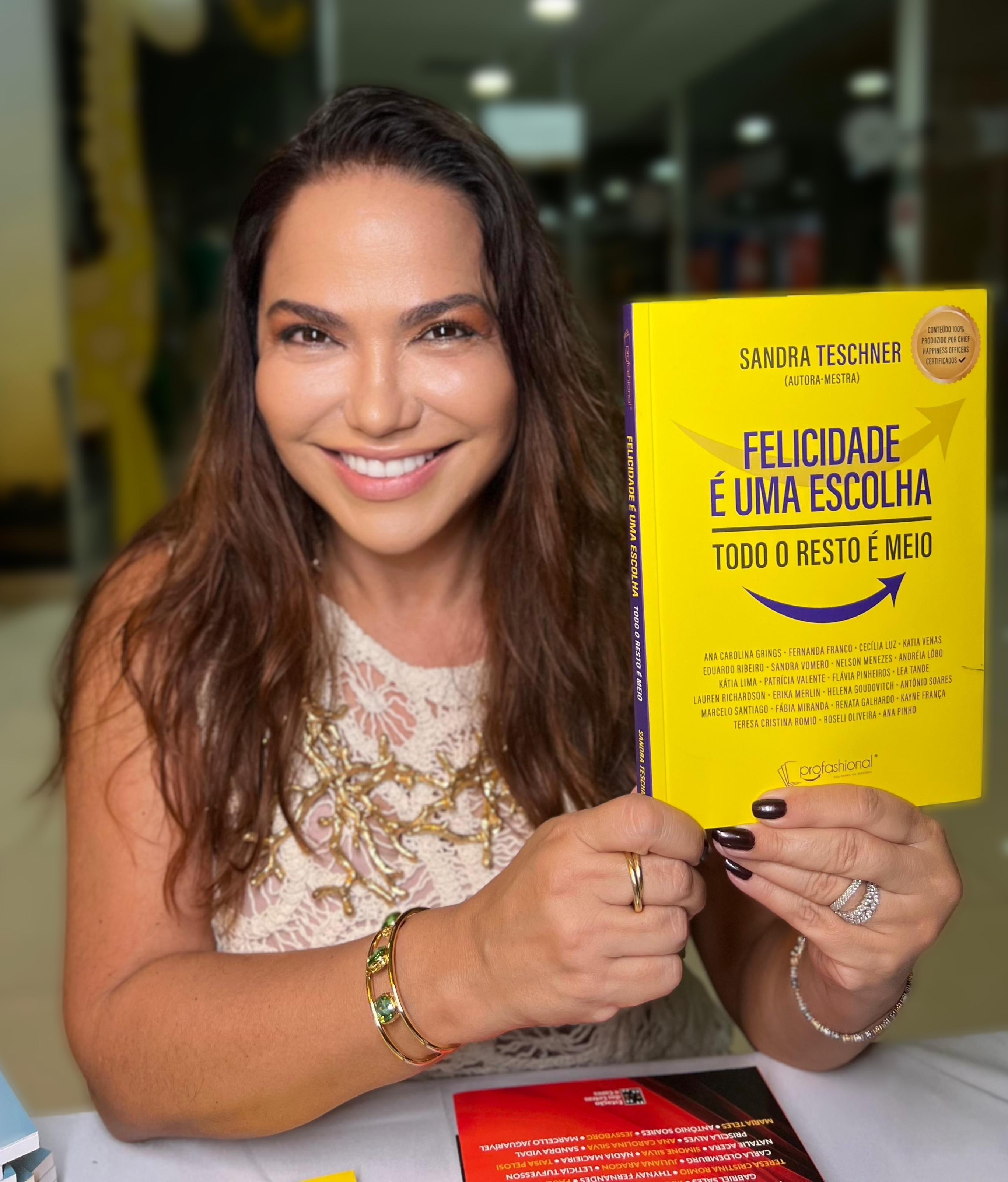 Sandra Teschner lança “Felicidade é uma Escolha” com talk sobre realização de metas em 2026