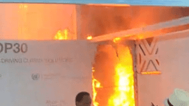 Incêndio na COP30 força evacuação e gera repercussão internacional