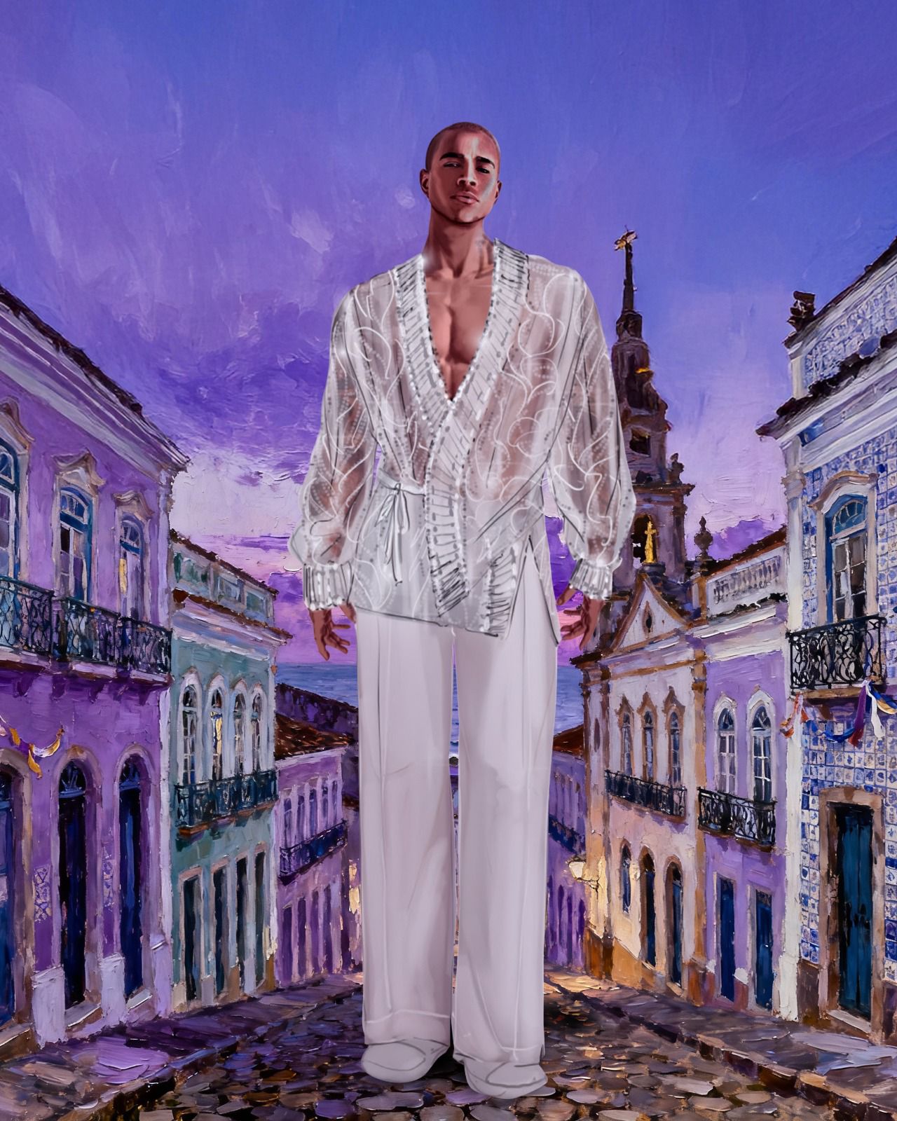 Léo Santana divulga croquis dos figurinos que marcarão a gravação de seu novo audiovisual