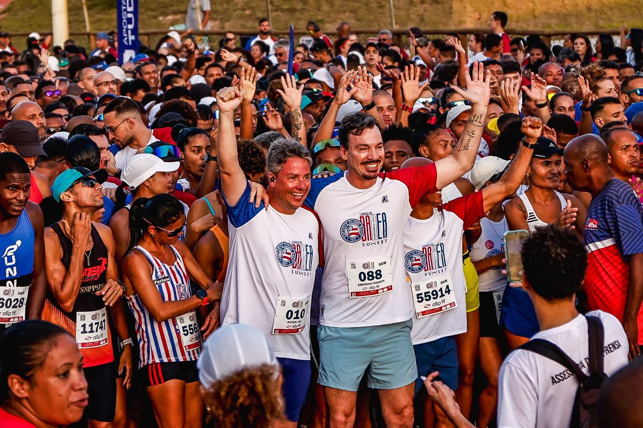 Com 11 mil participantes, Corrida do Bahêa quadruplica público em um ano e anuncia edição na Fonte Nova