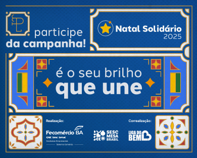 FECOMÉRCIO - Campanha Natal  Solidário - 04 a 25/12/2025