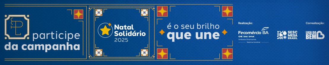 FECOMÉRCIO - Campanha Natal  Solidário - 04 a 25/12/2025