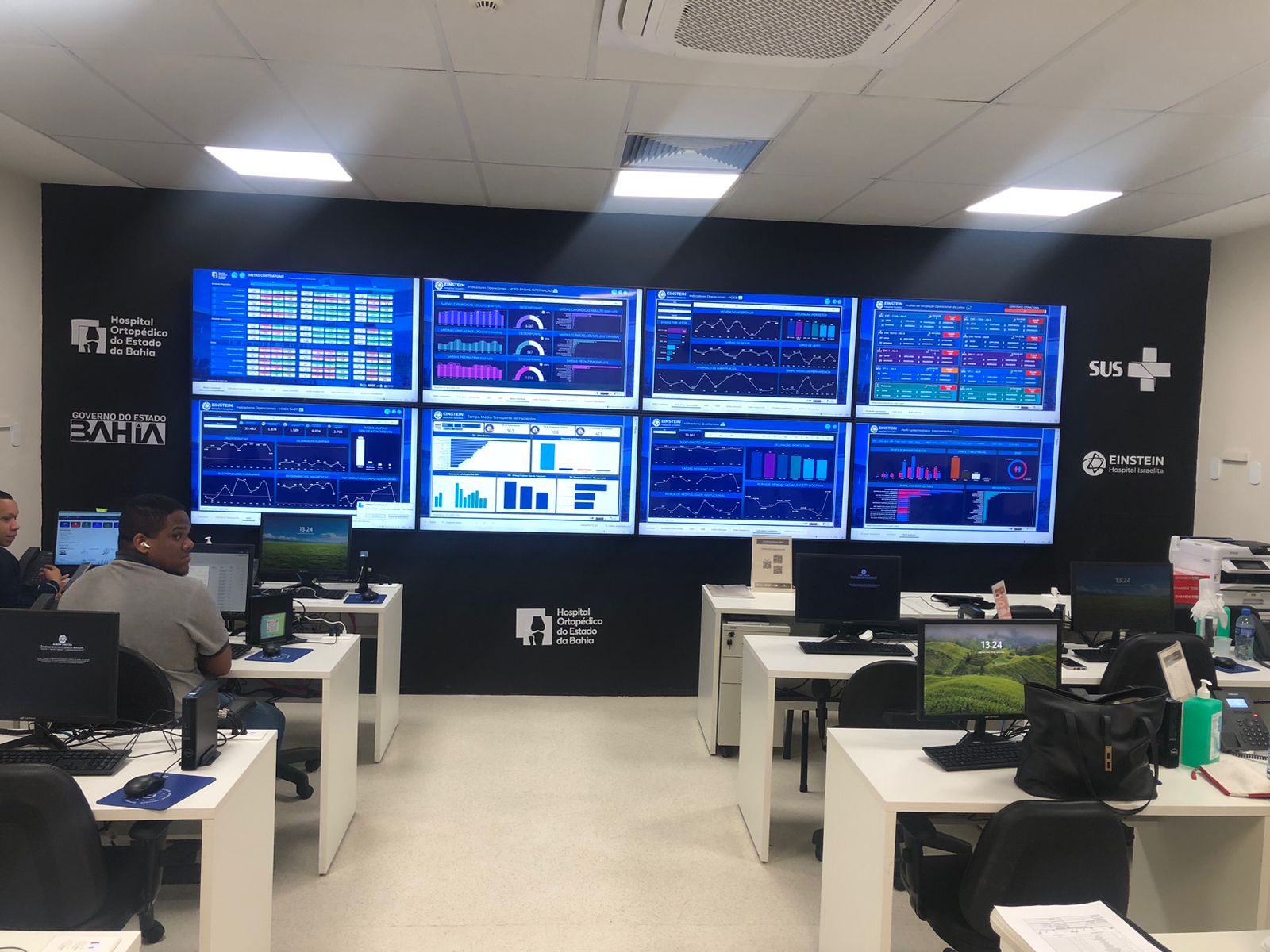 Einstein inaugura Centro de Controle Operacional no Hospital Ortopédico da Bahia para aprimorar gestão de leitos e fluxo assistencial