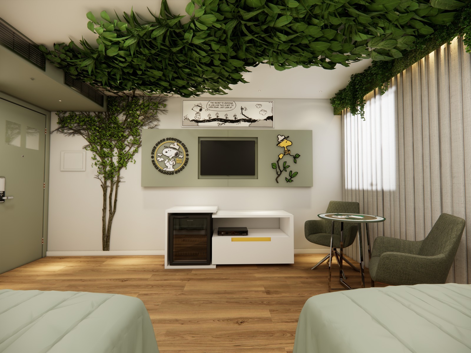 Hotel em São Paulo celebra 75 anos de Snoopy com experiências imersivas e clima natalino