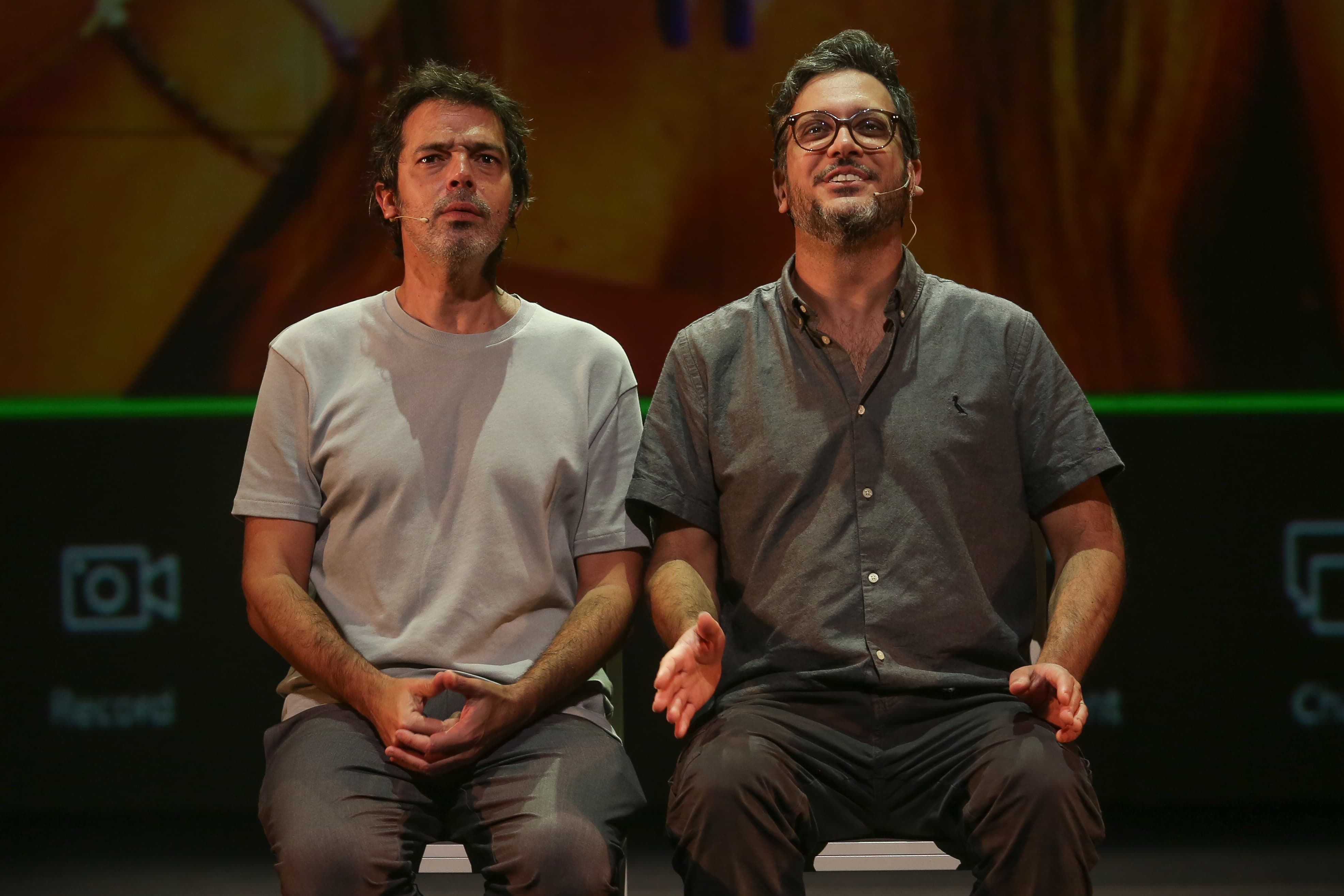 Lucio Mauro Filho e Bruno Mazzeo celebram amizade e herança artística em comédia de sucesso que chega a Salvador