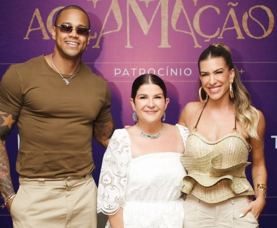 Ju Ferraz será madrinha da Noite da Aclamação 2026, em Salvador