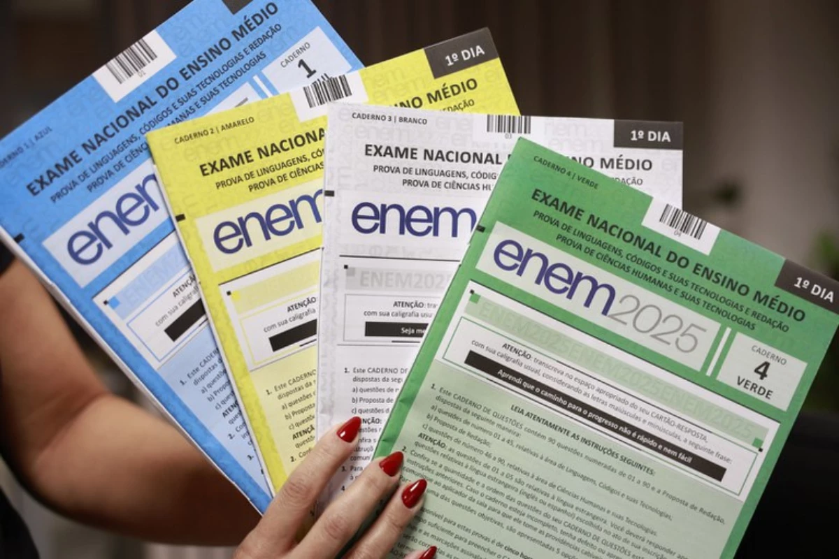 Notas do Enem 2025 serão divulgadas em 16 de janeiro