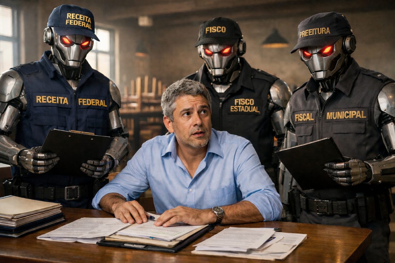 Quando Três Fiscais Aprendem a Falar a Mesma Língua