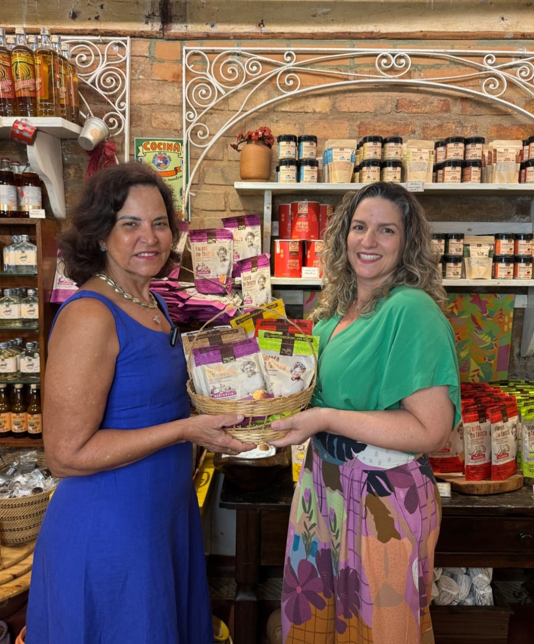 Tabuleiro da Chef é presença na Feira Gulfood Dubai, representando a Bahia, com as Farofas da chef Tereza Paim