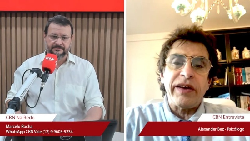 Psicólogo e escritor Alexander Bez analisa raízes psicológicas do feminicídio em entrevista à Rádio CBN Vale
