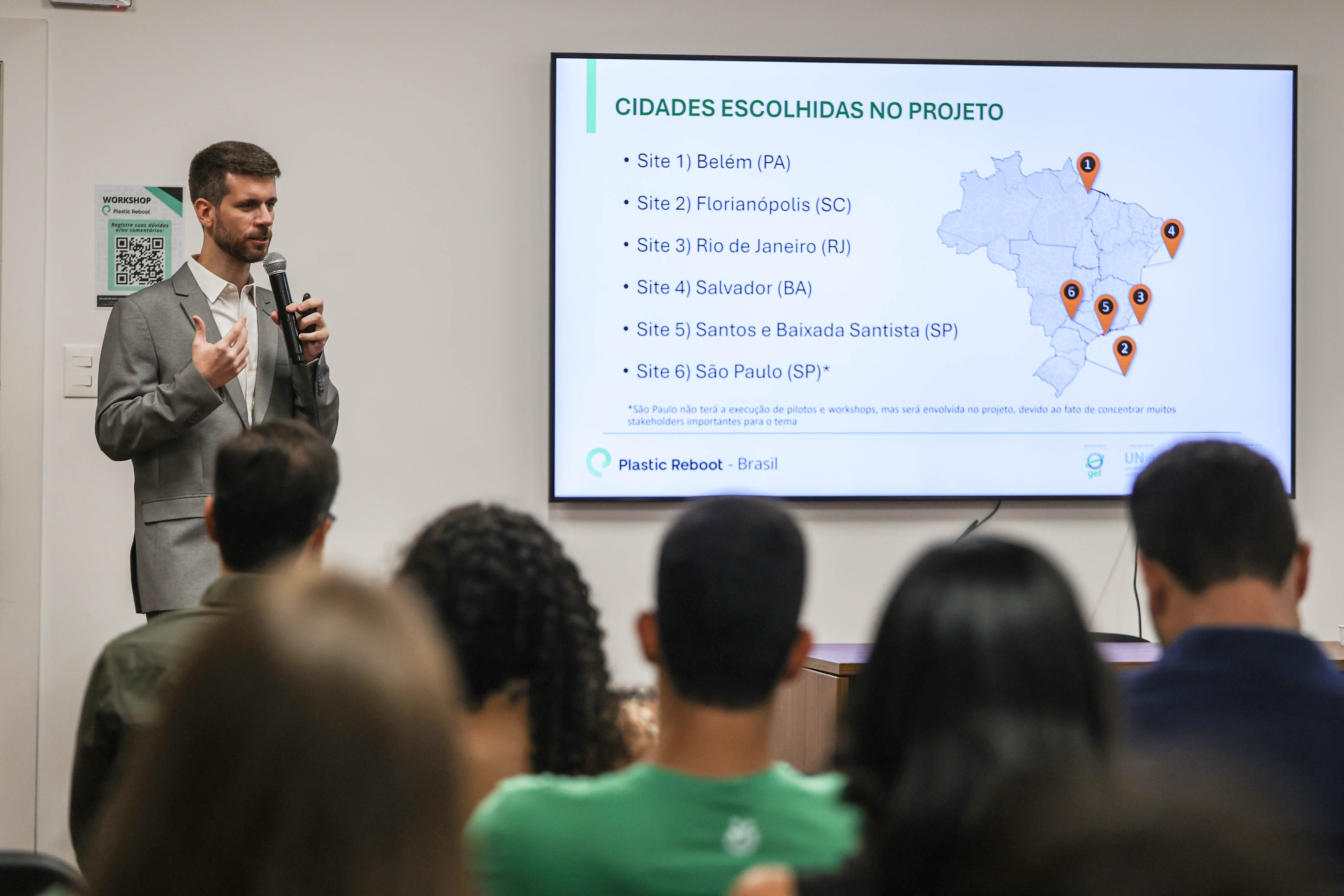 Projeto internacional é lançado em Salvador com foco na redução do uso de plástico