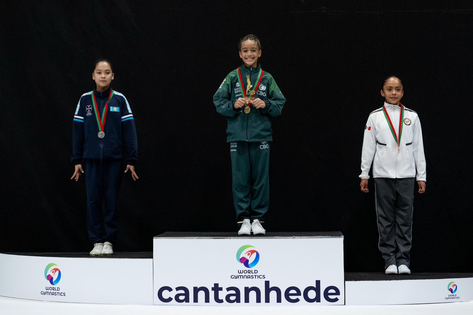 Baiana se consagra campeã do Internacional Open na Copa do Mundo de Ginástica Aeróbica em Portugal