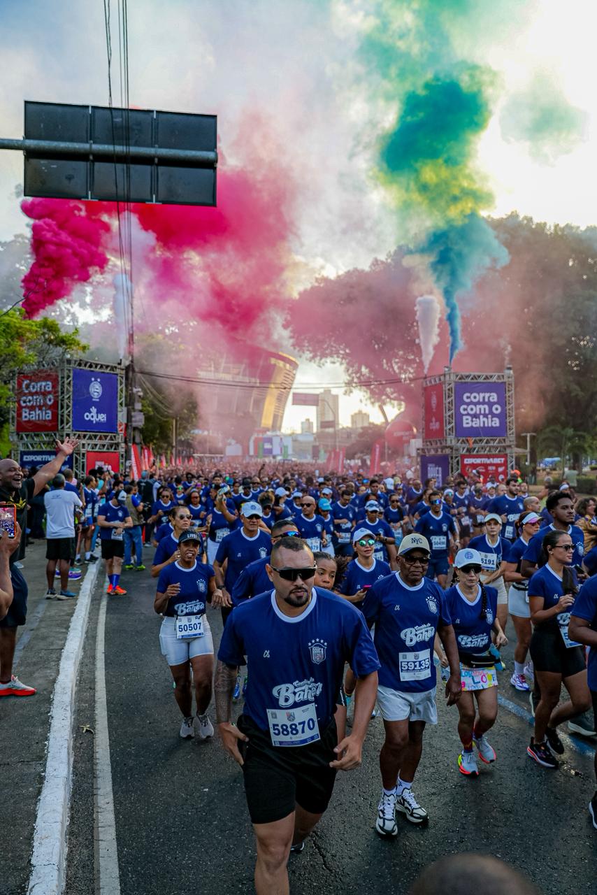 Corrida do Bahia reúne mais de 10 mil participantes e movimenta entorno da Fonte Nova