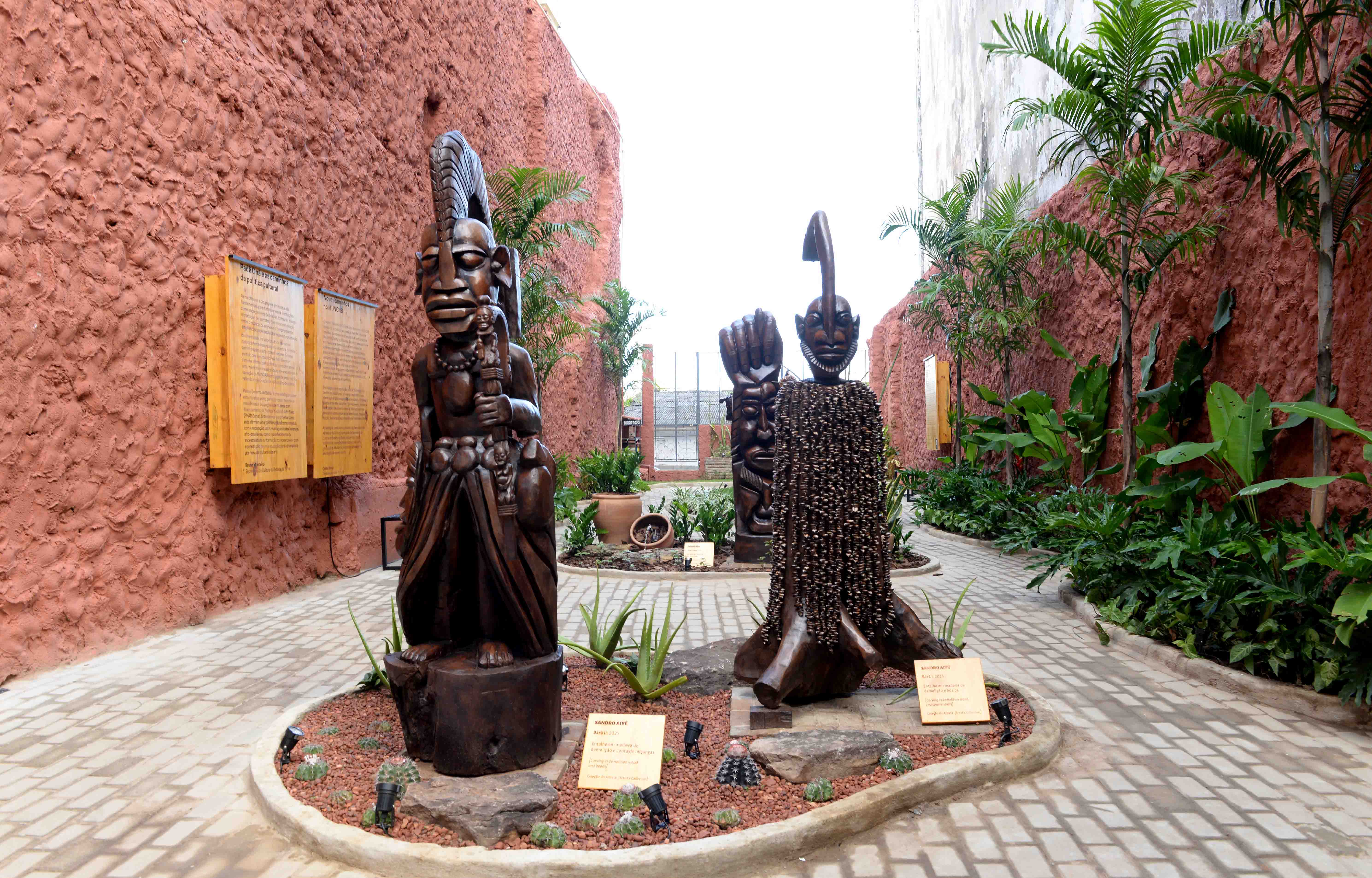 Jardim das Esculturas é inaugurado no Muncab e amplia opções de lazer cultural no Centro Histórico de Salvador