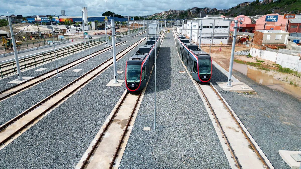 Salvador projeta quase 90 km de trilhos com avanço do VLT e expansão do metrô