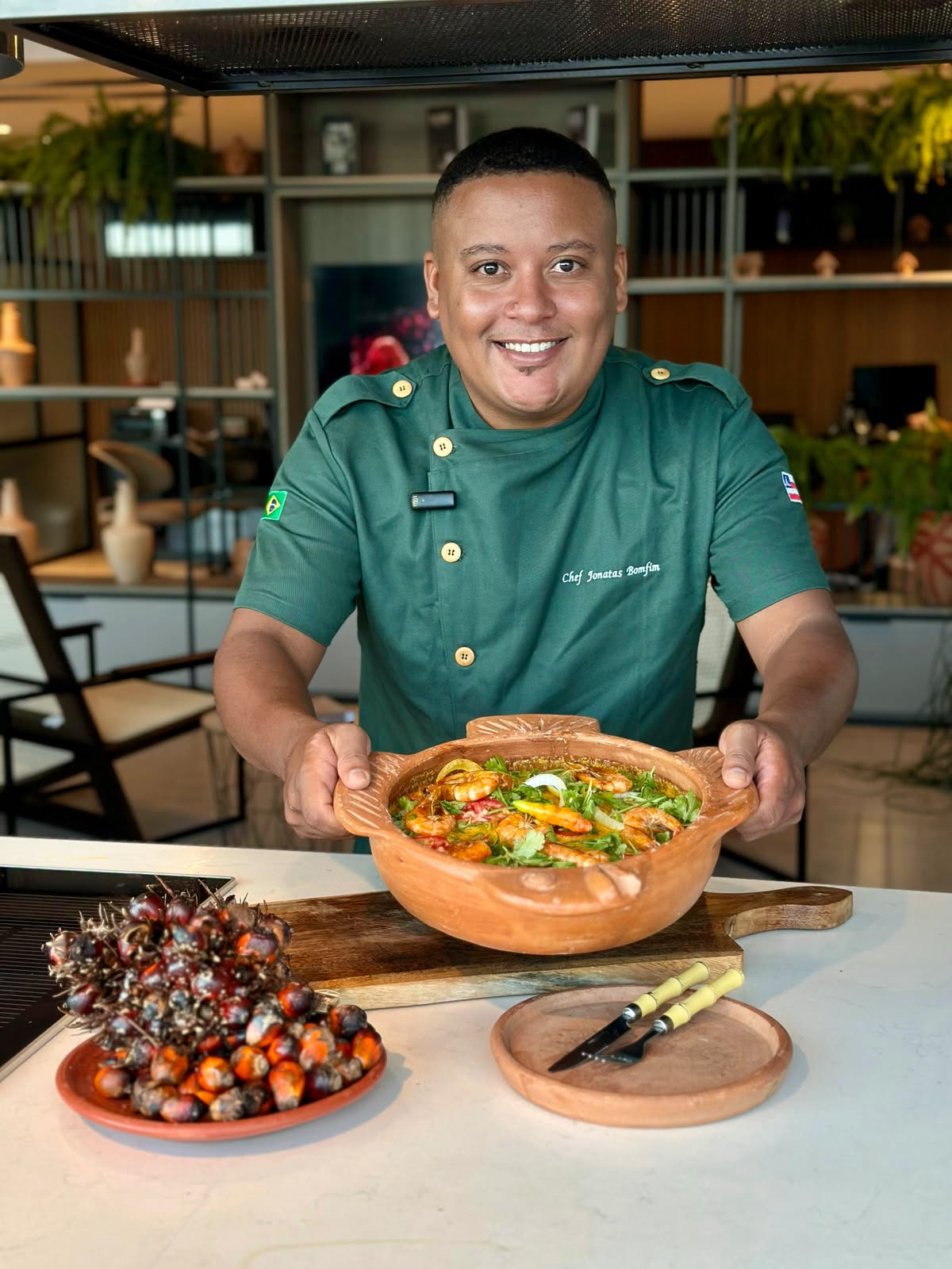Chef baiano leva a gastronomia da periferia ao centro das políticas públicas de combate à fome e ao desperdício no Brasil
