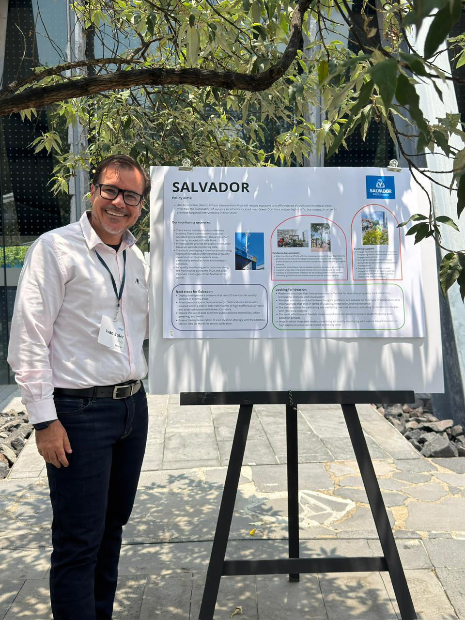 Salvador apresenta projetos de monitoramento do ar em workshop internacional do C40 Cities no México