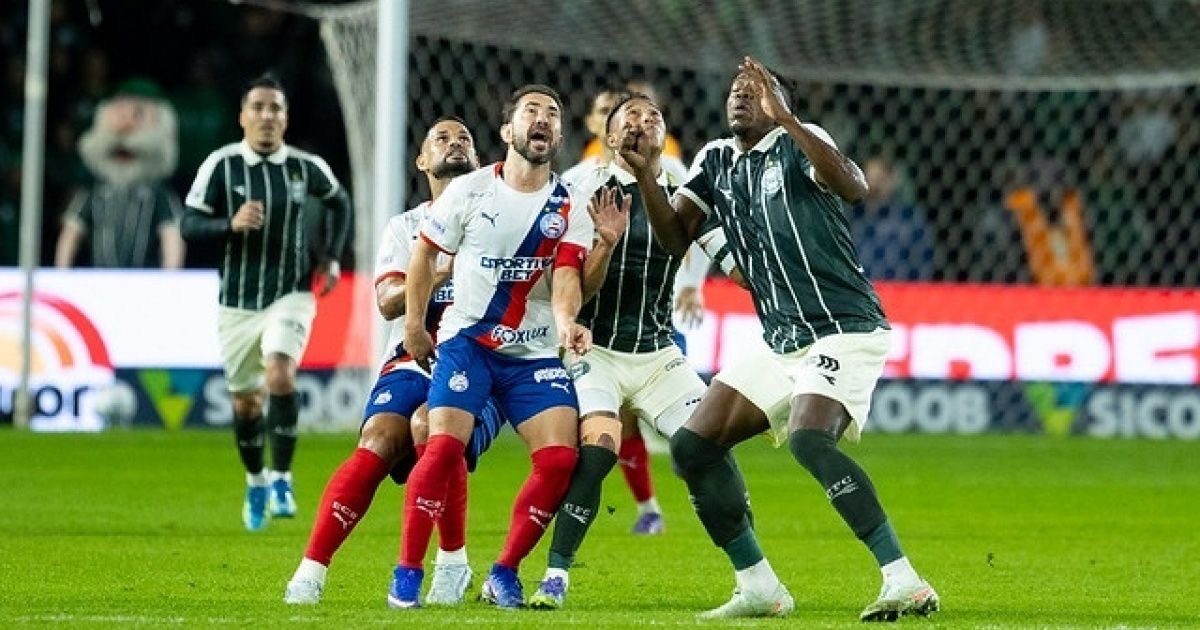 Apagão e Virada: Bahia perde para o Coritiba por 3 a 2 e chega a 8 jogos sem vencer