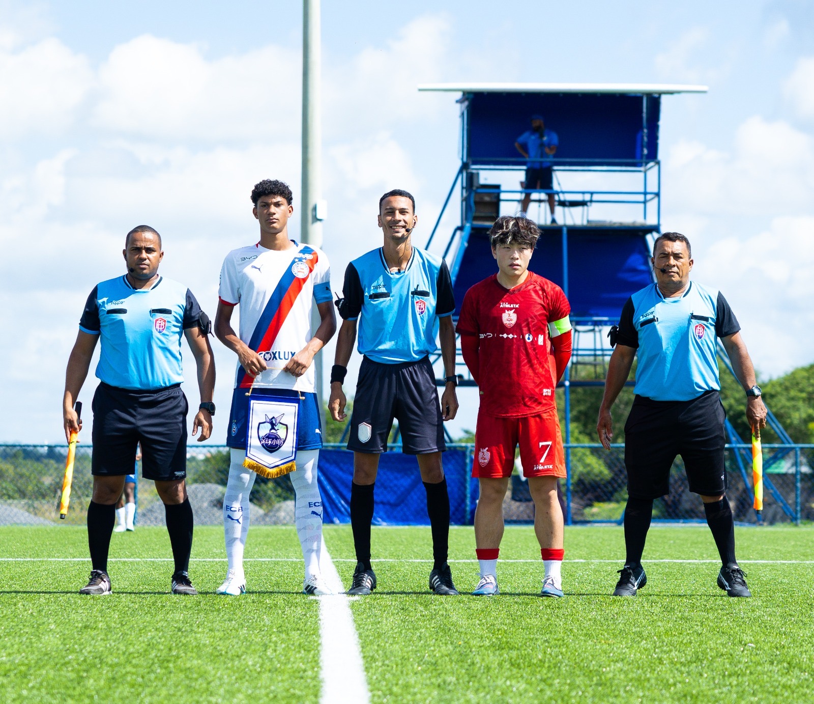 Promovida pela BYD, turnê do Chinese Football Boys traz intercâmbio esportivo à Bahia