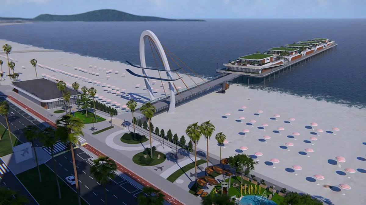 Novo píer gigante avançará 500 metros sobre o mar e promete revolucionar o turismo e o emprego no litoral