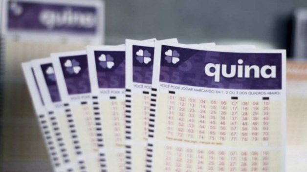 Ninguém acerta as cinco dezenas e Quina acumula em R$ 1 milhão