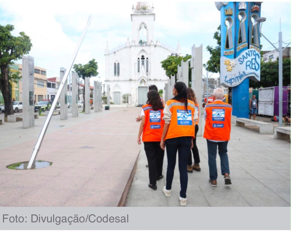 Defesa Civil de Salvador realiza vistorias preventivas no circuito do 2 de Julho para garantir a segurança da população
