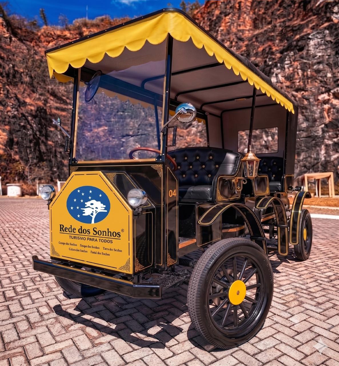 Rede dos Sonhos lança primeiros troles elétricos para hotéis fazenda e une tradição à mobilidade sustentável