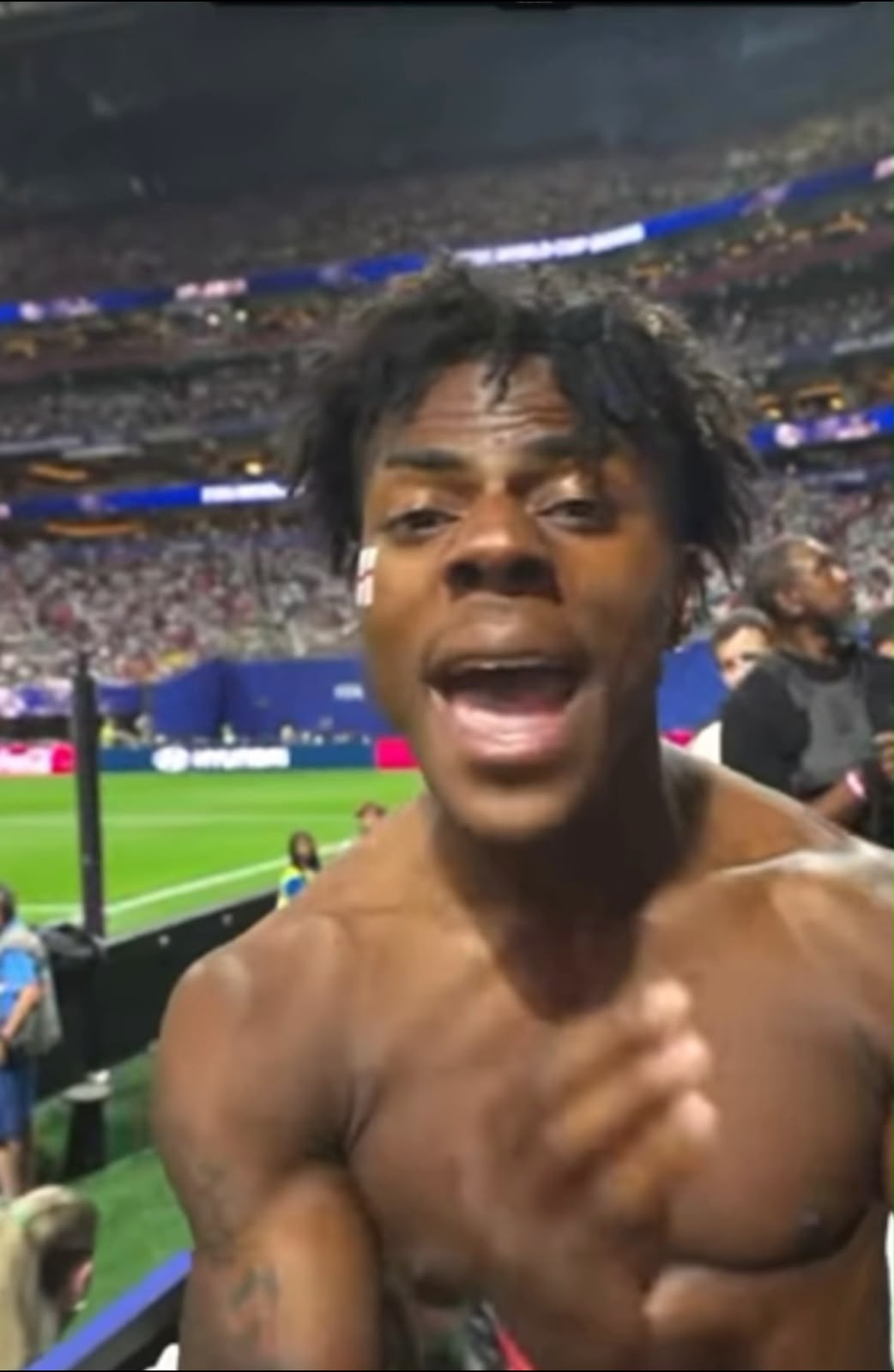 Influenciador IShowSpeed volta a sofrer ataques racistas em jogo da Argentina
