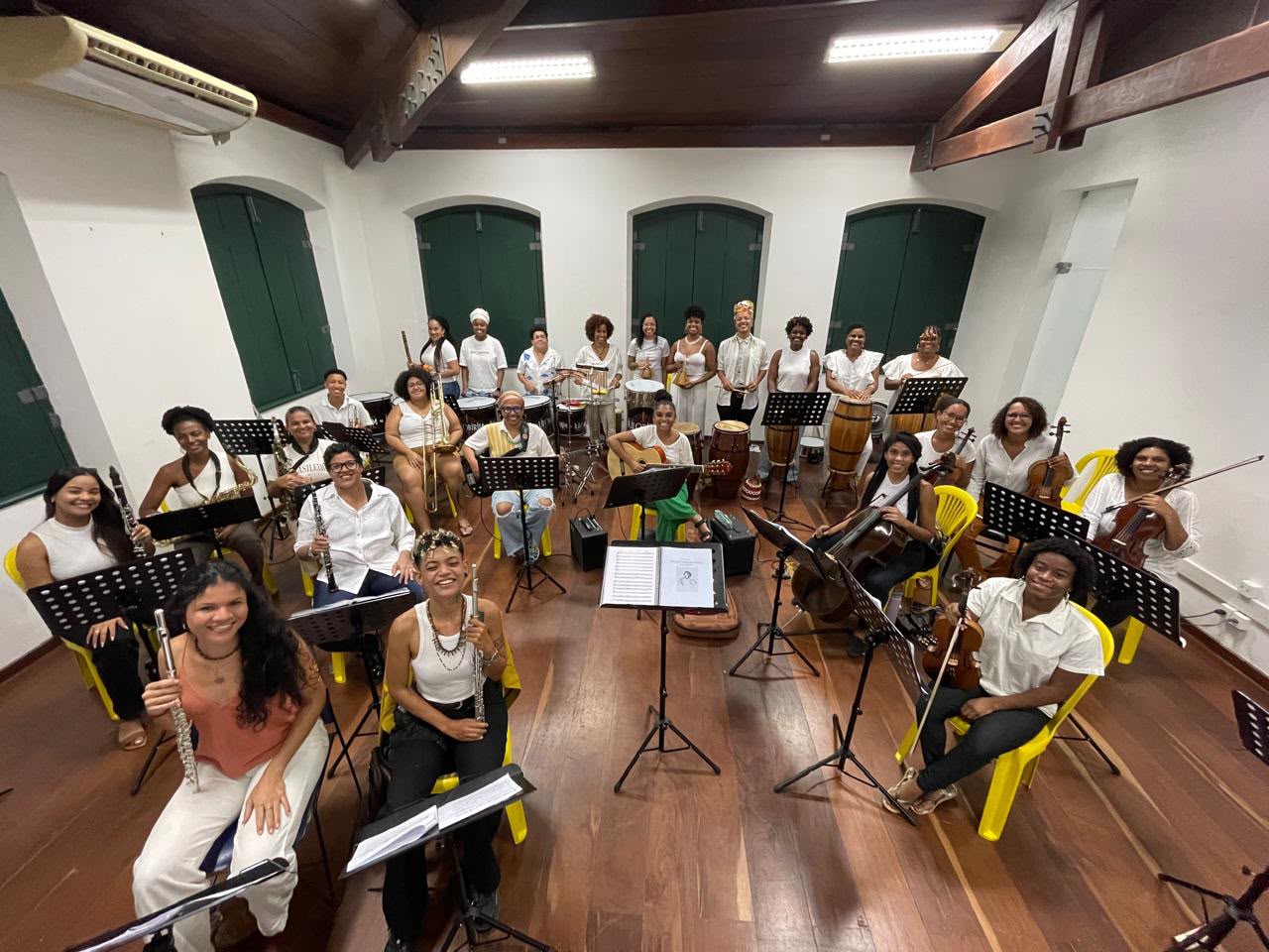 Bahia ganha primeira orquestra formada exclusivamente por mulheres negras