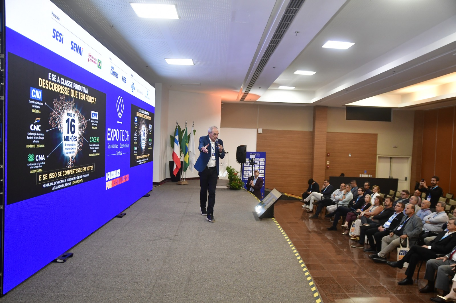 ExpoTech Nordeste 2026 abre programação com debate sobre união do setor produtivo