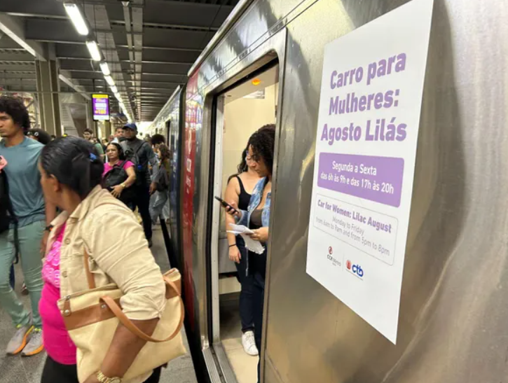Metrô de Salvador oferece orientação jurídica e apoio psicológico gratuitos para mulheres