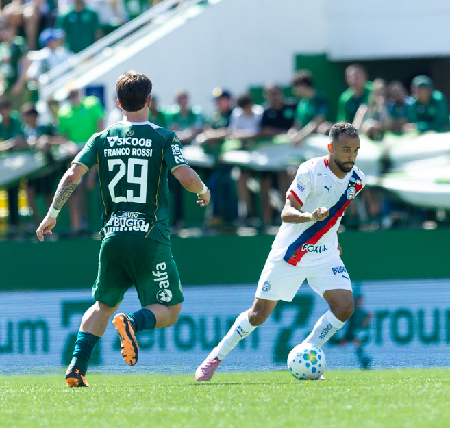 Bahia empata em 3 a 3 com a Chapecoense e chega ao quinto empate seguido na Série A