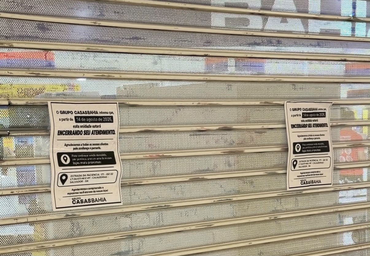 Casas Bahia encerra 15 lojas na Bahia e amplia cortes após prejuízo bilionário