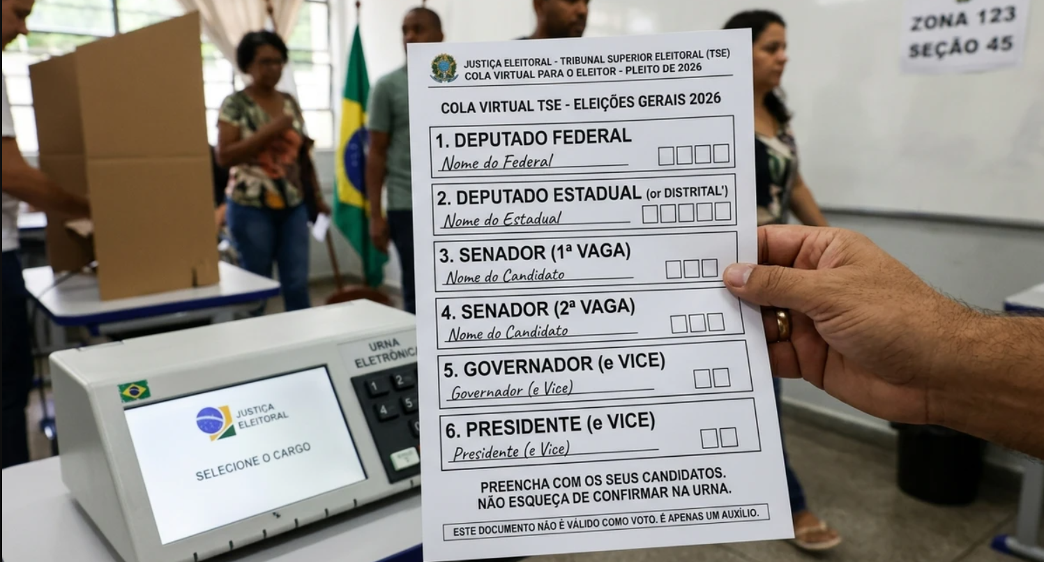 Eleições 2026: saiba o que fazer se esquecer ou errar o número do candidato