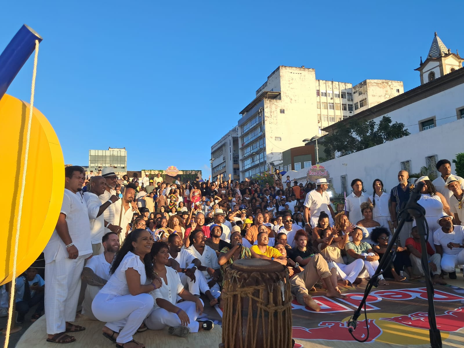 Nova edição do "Red Bull Paranauê" reúne mestres de capoeira no Centro Histórico de Salvador