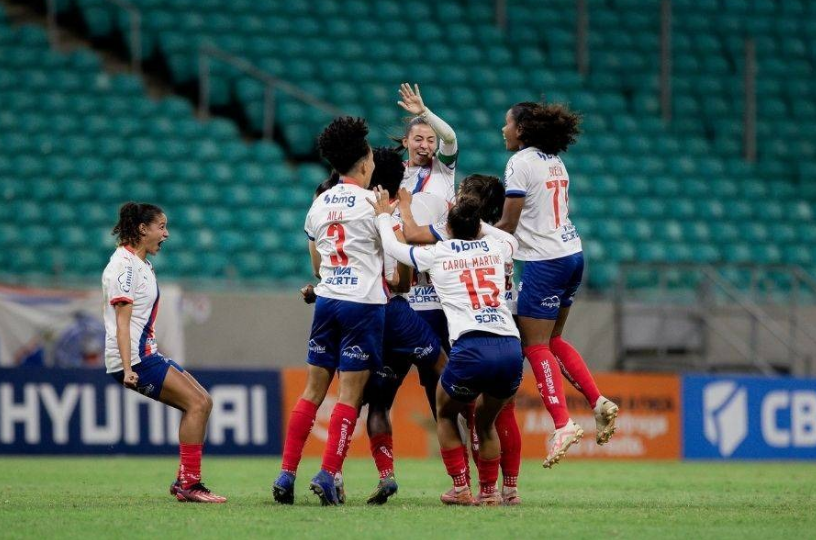 Bahia enfrenta Palmeiras por vaga inédita na semifinal do Brasileirão Feminino