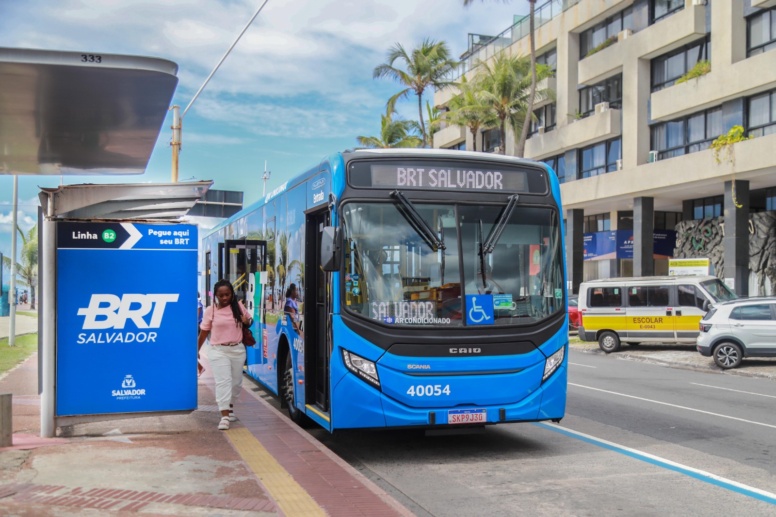 Nova linha B6 do BRT Salvador ligará Lapa a Patamares pela orla da capital