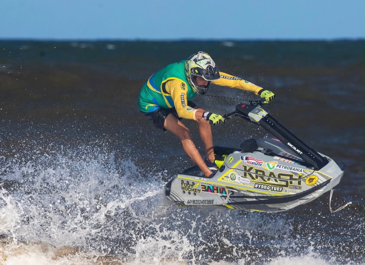 Bruno Jacob disputará competição internacional de Jet Waves nos Estados Unidos